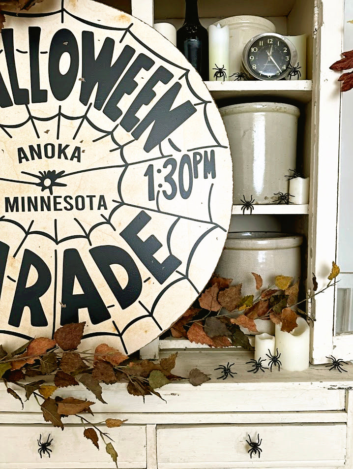 Halloween Parade Sign